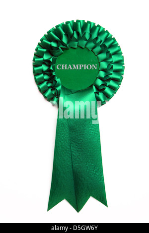 Rosette vincitori e perdenti Foto Stock