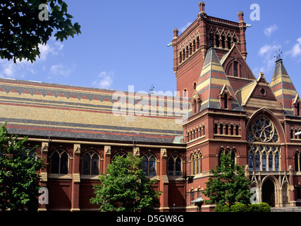 La Harvard University Campus Memorial Hall Cambridge Massachusetts USA Foto Stock