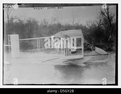 Wright Flying Boat (LOC) Foto Stock