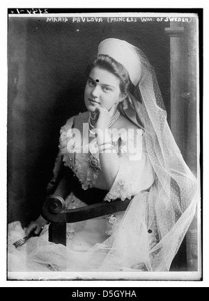 Maria Pavlova [Princess Wm. della Svezia] (LOC) Foto Stock