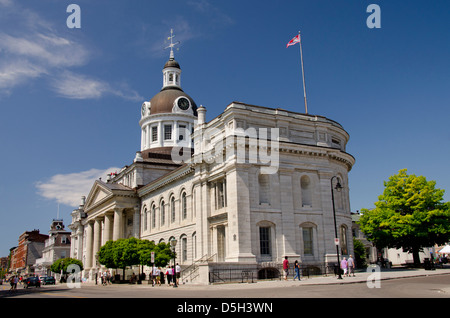 Canada Ontario, Kingston. Il centro di Kingston City Hall, National Historic Site, c. 1842. Foto Stock