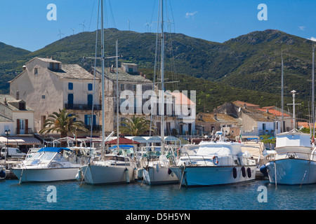 Francia, Corsica, Le Cap Corse, Macinaggio Foto Stock