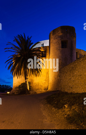 Francia, Corsica, Le Nebbio, St-Florent, la Cittadella, alba Foto Stock