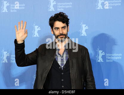 Attore spagnolo Eduardo Noriega assiste il photocall del film " per il bene degli altri " ("El Mal Ajeno') durante la sessantesima Berlinale festival internazionale del film di venerdì 12 febbraio 2010 a Berlino. Il festival si svolge fino al 21 febbraio 2010. Foto: Tim Brakemeier dpa/lbn Foto Stock