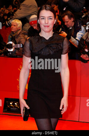 Attrice britannica Olivia Williams arriva per la premiere del film "Il ghost writer' durante la sessantesima Berlinale Festival Internazionale del Cinema di Berlino, Germania, 12 febbraio 2010. Il festival si svolge fino al 21 febbraio 2010. Foto: Hubert Boesl Foto Stock