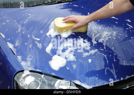 L autolavaggio Foto Stock
