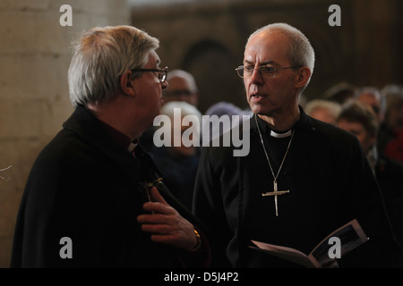 Justin Welby Portale (nato il 6 gennaio 1956) è il 105° visita dell Arcivescovo di Canterbury e il senior vescovo nella chiesa di Inghilterra Foto Stock