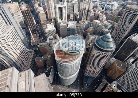 (FILE - HANDOUT) un archivio handout datata 13 gennaio 2007 mostra una vista del 139 metro di altezza edificio per uffici '1 Bligh Street' a Sydney, in Australia. L' edificio è stato aggiudicato il grattacielo internazionale premio del valore di 50.000 euro in Frankfurt Main giovedì, 15 novembre 2012. Foto: H.G. Esch (ATTENZIONE: per solo uso editoriale con la denominazione della piena sorgente 'Foto: H.G. Esch' du Foto Stock