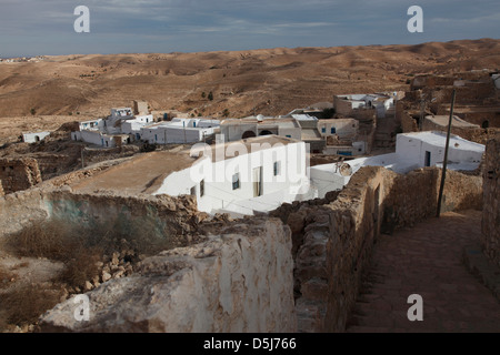 Tamezret Matmata Tunisia Viaggi Turismo Foto Stock