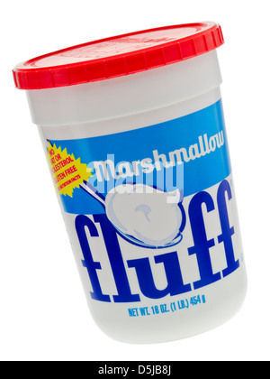 Vasca di Marshmallow fluff. Foto Stock