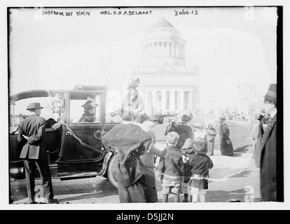 Giorno di suffragio, 5/2/14, la sig.ra O.H.P. Il Belmont (LOC) Foto Stock