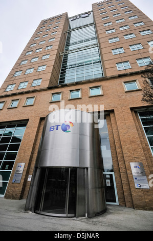 BT Riverside Tower a Belfast, Irlanda del Nord Foto Stock