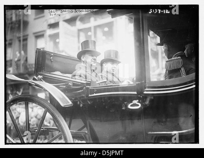 Sec'y. Daniels & Gov. Glynn, 1914 (LOC) Foto Stock