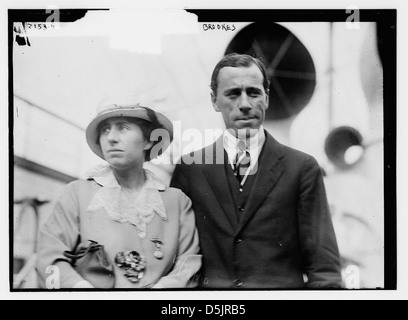 Norman Brooks e moglie (LOC) Foto Stock