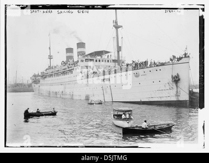 SANTA ANNA vela, 8/8/14 (LOC) Foto Stock