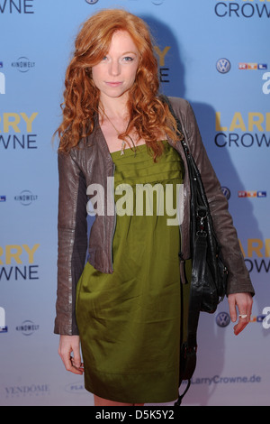 Marleen Lohse presso il tedesco premiere di " Larry Crowne' in corrispondenza del Cinestar SonyCenter movie theater. Berlino, Germania - 09.06.2011 Foto Stock