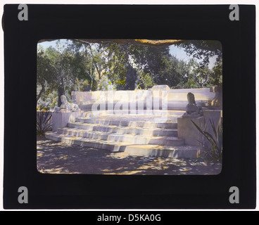 "Arcady," Owen George Knapp house, Sycamore Canyon Road, Montecito, California. (LOC) Foto Stock