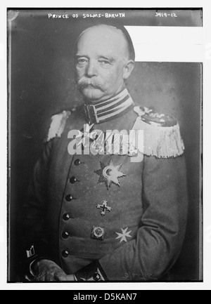 Principe di Solms-Baruth (LOC) Foto Stock