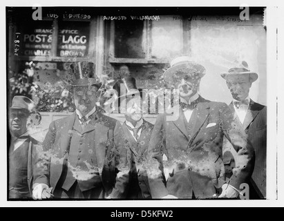 Luis Izquierdo, Augusto Villanueva, Henry P. Fletcher, W.D. Dritto (LOC) Foto Stock