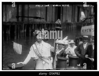 La sig.ra A. van Winkle, 8/7/15 (LOC) Foto Stock