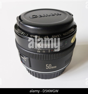 Canon Mk I 50mm lente. Foto Stock