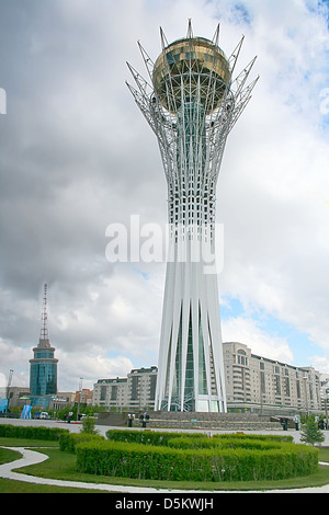 Torre Baiterek di Astana Foto Stock