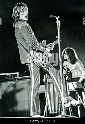 Dieci anni dopo il Regno Unito gruppo Blues-Rock con Alvin Lee a sinistra in 1972. Foto Laurens van Houten Foto Stock