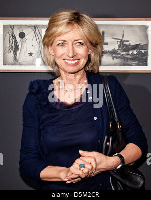 Ingeborg Prinzessin zu Schleswig Holstein a Montblanc vernissage presso la Galerie der Gegenwart gallery. Amburgo, Germania - Foto Stock