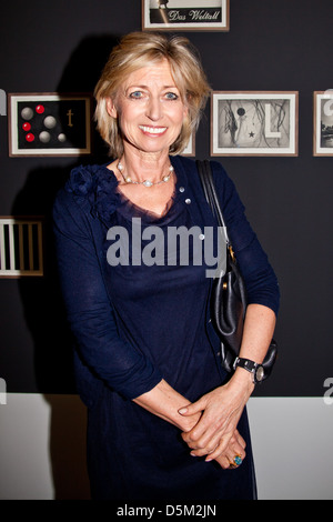 Ingeborg Prinzessin zu Schleswig Holstein a Montblanc vernissage presso la Galerie der Gegenwart gallery. Amburgo, Germania - Foto Stock