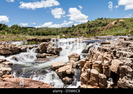 Bourkes Luck Buche - Mpumalanga in Sudafrica. Foto Stock