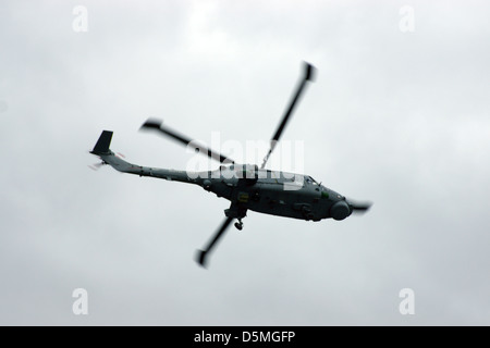 Royal Navy esercito elicottero Lynx Foto Stock