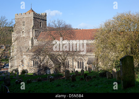 Chiesa di tutti i santi, Hastings, East Sussex Foto Stock