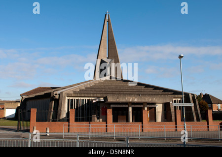Saint Thomas More RC Chiesa, Sheldon, West Midlands, England, Regno Unito Foto Stock