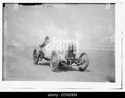 [Race Driver auto Bob birmana e il suo 'Blitzen Benz'] (LOC) Foto Stock