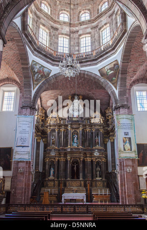 Templo de la Inmaculada Concepción nella storica città di San Miguel De Allende, Guanajuato, Messico Foto Stock