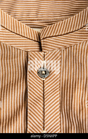 Close up Kurta asiatici, camicia Foto Stock