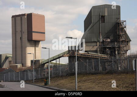 Maltby, UK. Il 6 aprile 2013. Maltby Colliery. Credito: Matthew Taylor / Alamy Live News Foto Stock