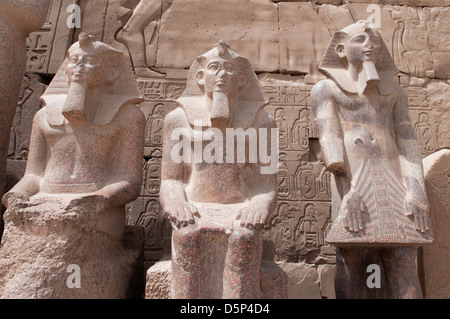Statua Karnak Luxor Egitto Foto Stock