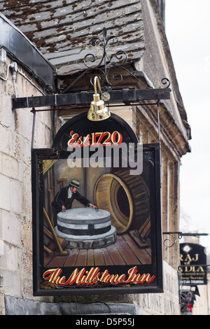 Stamford, il posto migliore per vivere in Gran Bretagna, secondo il Sunday Times (marzo 2013). Foto Stock