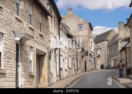 Stamford, il posto migliore per vivere in Gran Bretagna, secondo il Sunday Times (marzo 2013). Foto Stock