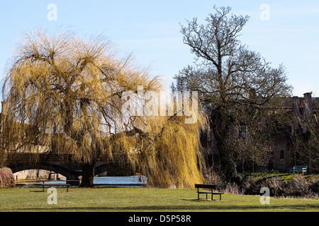 Stamford, il posto migliore per vivere in Gran Bretagna, secondo il Sunday Times (marzo 2013). Foto Stock