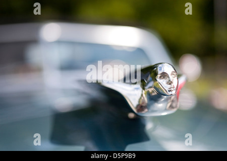 Vintage ornamento del cofano Foto Stock