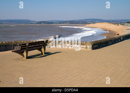 Spiaggia di Exmouth Devon England Regno Unito Foto Stock