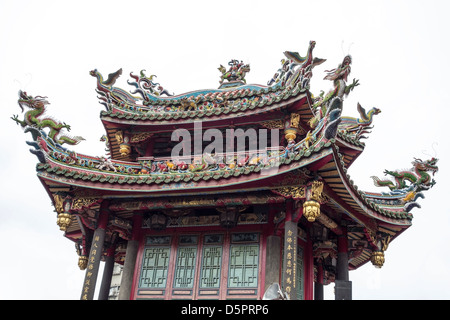 Tempio Longshan Pagoda Foto Stock