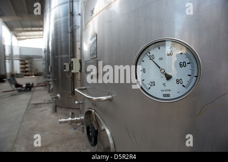 Undurraga i vigneti e la cantina di Talagante Cile Foto Stock