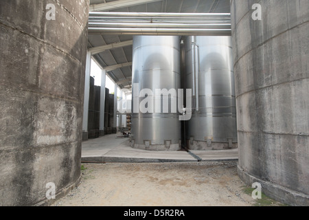 Undurraga i vigneti e la cantina di Talagante Cile Foto Stock