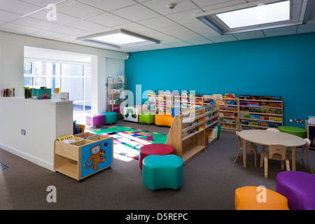 Whitley Park Scuola Materna di neonati classroom Foto Stock