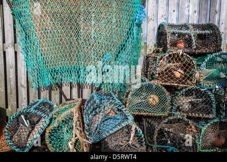 Cantre al molo di Cromarty sul Black Isle in Scozia Foto Stock