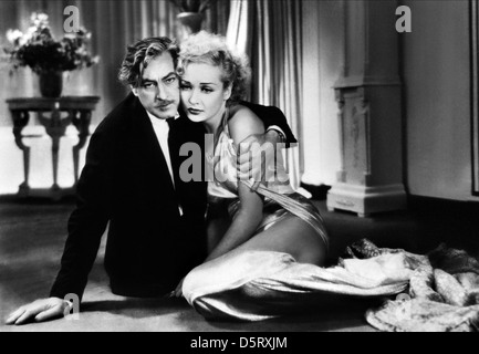 JOHN BARRYMORE, Carole Lombard, ventesimo secolo, 1934 Foto Stock