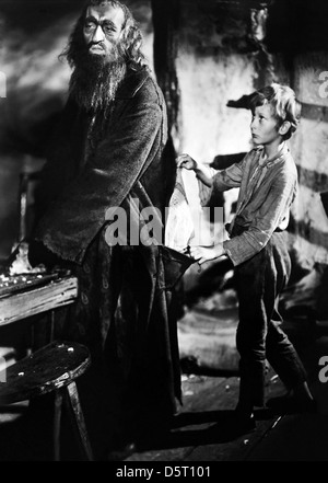 ALEC GUINNESS, John Howard Davies, OLIVER TWIST, 1948 Foto Stock